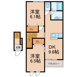 オレンジキューブの物件間取画像